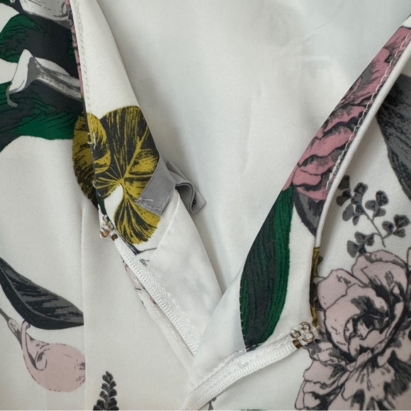 H&M Sleeveless Floral Beaded A-Line Dress - Picture 5 of 9